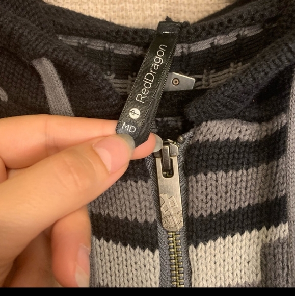 RDS zip up knit sweater - Picture 5 of 12